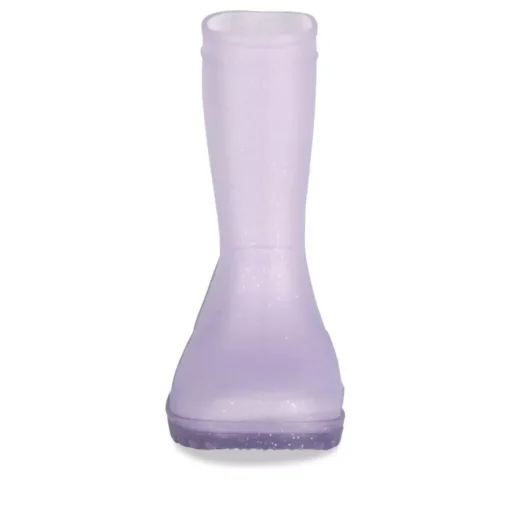 Bottes De Pluie VIOLET Fille Motif Uni A Enfiler