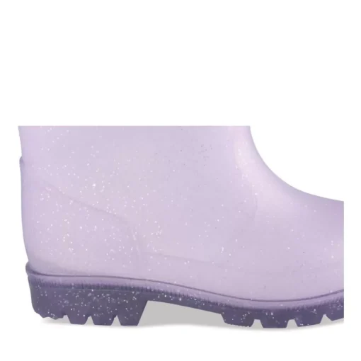 Bottes De Pluie VIOLET Fille Motif Uni A Enfiler