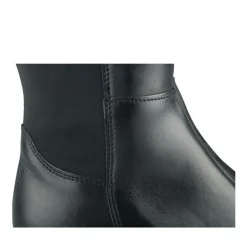 Bottes NOIR Femme CUIR Motif Uni Fermeture éclair
