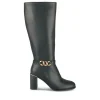 Bottes NOIR Femme Motif Uni Fermeture éclair