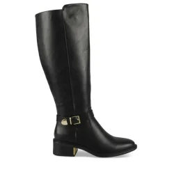 Bottes NOIR Femme Motif Uni Fermeture éclair