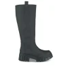 Bottes NOIR Femme Motif Uni Fermeture éclair