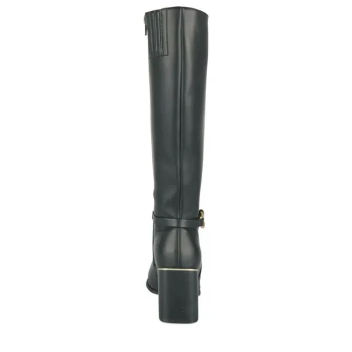 Bottes NOIR Femme Motif Uni Fermeture éclair