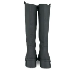 Bottes NOIR Femme Motif Uni Fermeture éclair