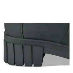 Bottes NOIR Femme Motif Uni Fermeture éclair