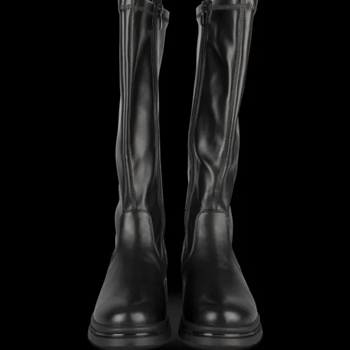 Bottes NOIR Fille Motif Uni Fermeture éclair