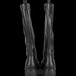 Bottes NOIR Fille Motif Uni Fermeture éclair
