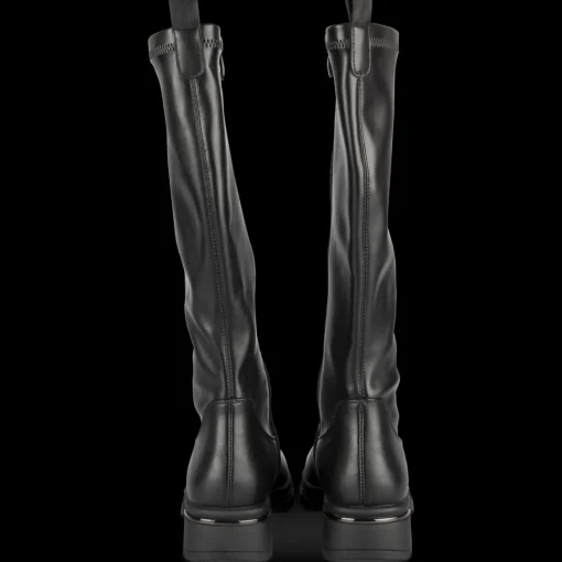 Bottes NOIR Fille Motif Uni Fermeture éclair