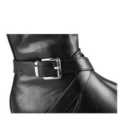 Bottes NOIR Fille Motif Uni Fermeture éclair
