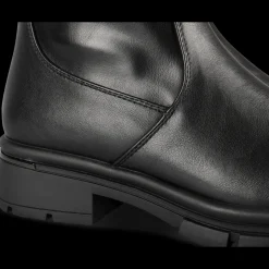 Bottes NOIR Fille Motif Uni Fermeture éclair
