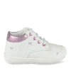 Bottines Bottines BLANC Fille Motif Coeurs Elastique
