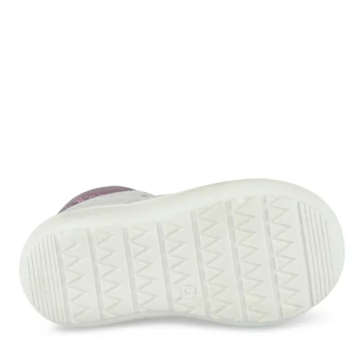 Bottines Bottines BLANC Fille Motif Coeurs Elastique