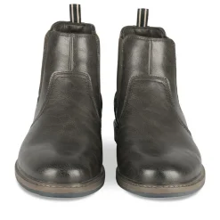 Bottines Chelsea MARRON Homme Motif Uni A Enfiler