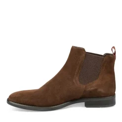 Bottines Chelsea MARRON Homme CUIR Elastique