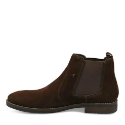 Bottines Chelsea MARRON Homme CUIR Elastique