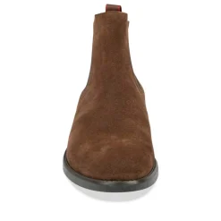 Bottines Chelsea MARRON Homme CUIR Elastique