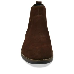 Bottines Chelsea MARRON Homme CUIR Elastique
