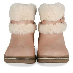 Bottines Fourré ROSE Fille Motif Iridescent Fermeture éclair