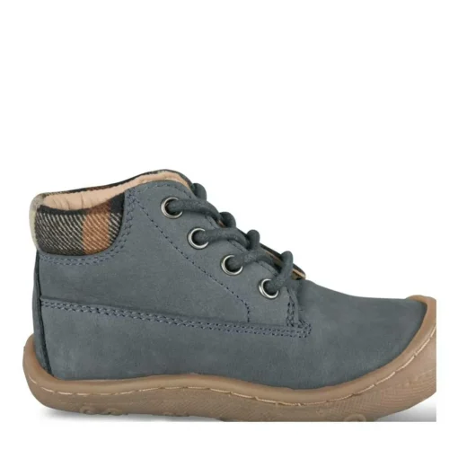 Bottines MARINE Garçon CUIR Motif Uni Lacets