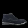 Bottines MARINE Homme CUIR Motif Uni Lacets
