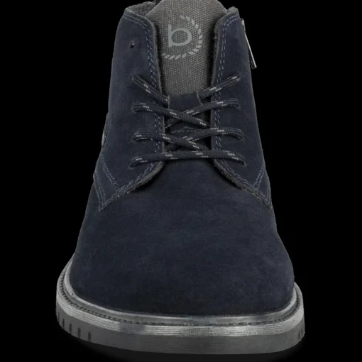 Bottines MARINE Homme CUIR Motif Uni Lacets