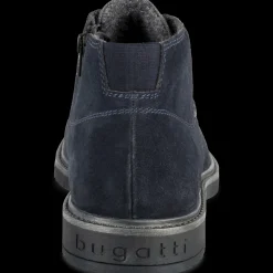 Bottines MARINE Homme CUIR Motif Uni Lacets