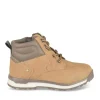 Bottines Montagne JAUNE Garçon Motif Uni Lacets