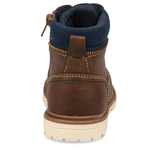 Bottines Montagne MARRON Garçon Lacets