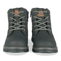 Bottines Montagne NOIR Garçon Motif Uni Lacets