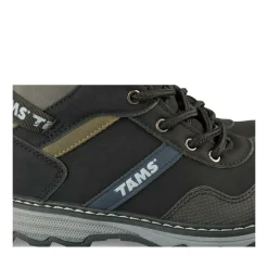 Bottines Montagne NOIR Garçon Motif Uni Lacets