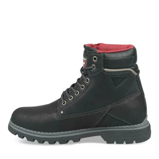 Bottines Montagne NOIR Homme Lacets