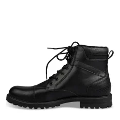 Bottines Montagne NOIR Homme Motif Uni Lacets
