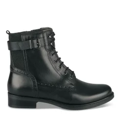 Bottines NOIR Femme CUIR Motif Uni Fermeture éclair