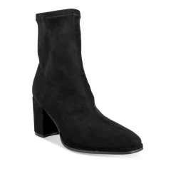 Bottines NOIR Femme Motif Uni A Enfiler