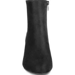 Bottines NOIR Femme Motif Uni A Enfiler