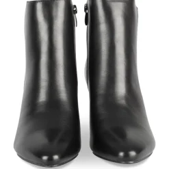 Bottines NOIR Femme Motif Uni Fermeture éclair