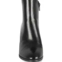 Bottines NOIR Femme Motif Uni A Enfiler