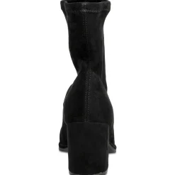 Bottines NOIR Femme Motif Uni A Enfiler