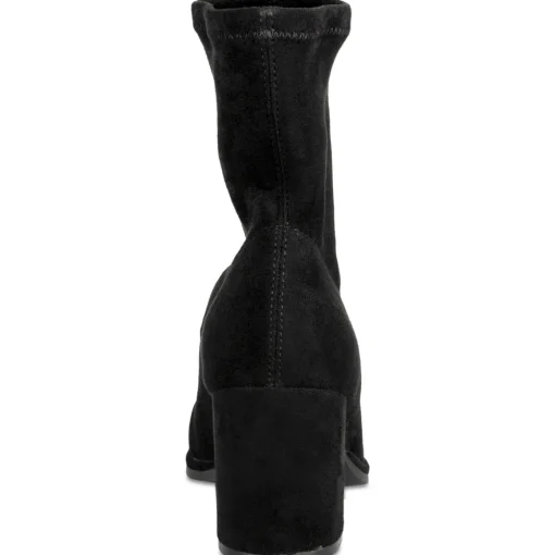 Bottines NOIR Femme Motif Uni A Enfiler
