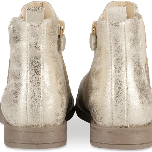 Bottines OR Fille Motif Etoiles Fermeture éclair