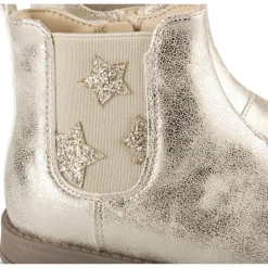 Bottines OR Fille Motif Etoiles Fermeture éclair