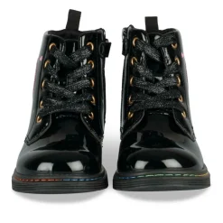 Bottines Rangers NOIR Fille Motif Multicolore Fermeture éclair