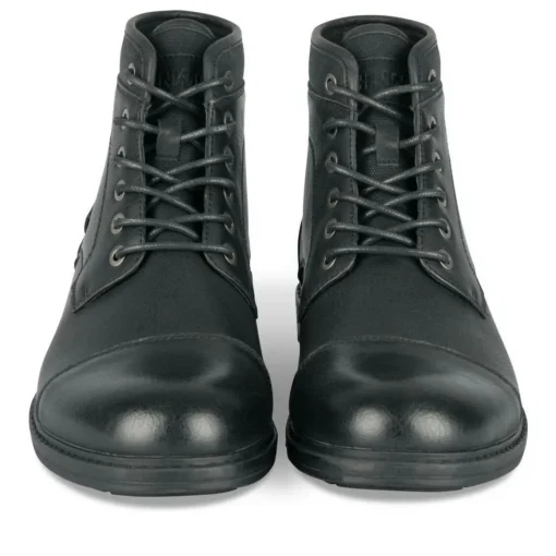 Bottines Rangers NOIR Homme Motif Uni Lacets
