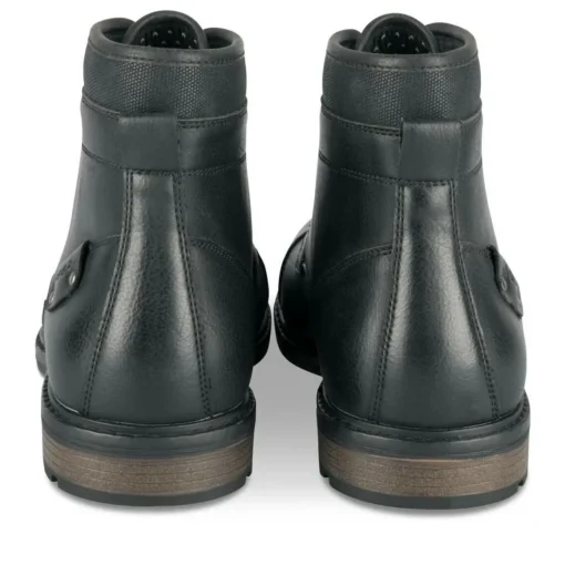 Bottines Rangers NOIR Homme Motif Uni Lacets