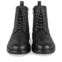 Bottines Rangers NOIR Homme Motif Uni Lacets