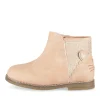 Bottines ROSE Fille Motif Paillettes Fermeture éclair