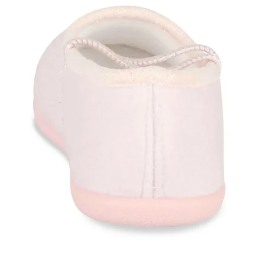 Chaussons Ballerine ROSE Fille Motif Animal Elastique