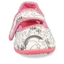 Chaussons Ballerine ROSE Fille Scratch