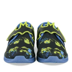 Chaussons BLEU Garçon Motif Uni Scratch