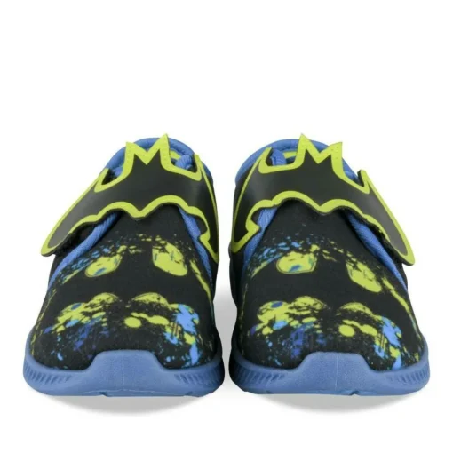 Chaussons BLEU Garçon Motif Uni Scratch